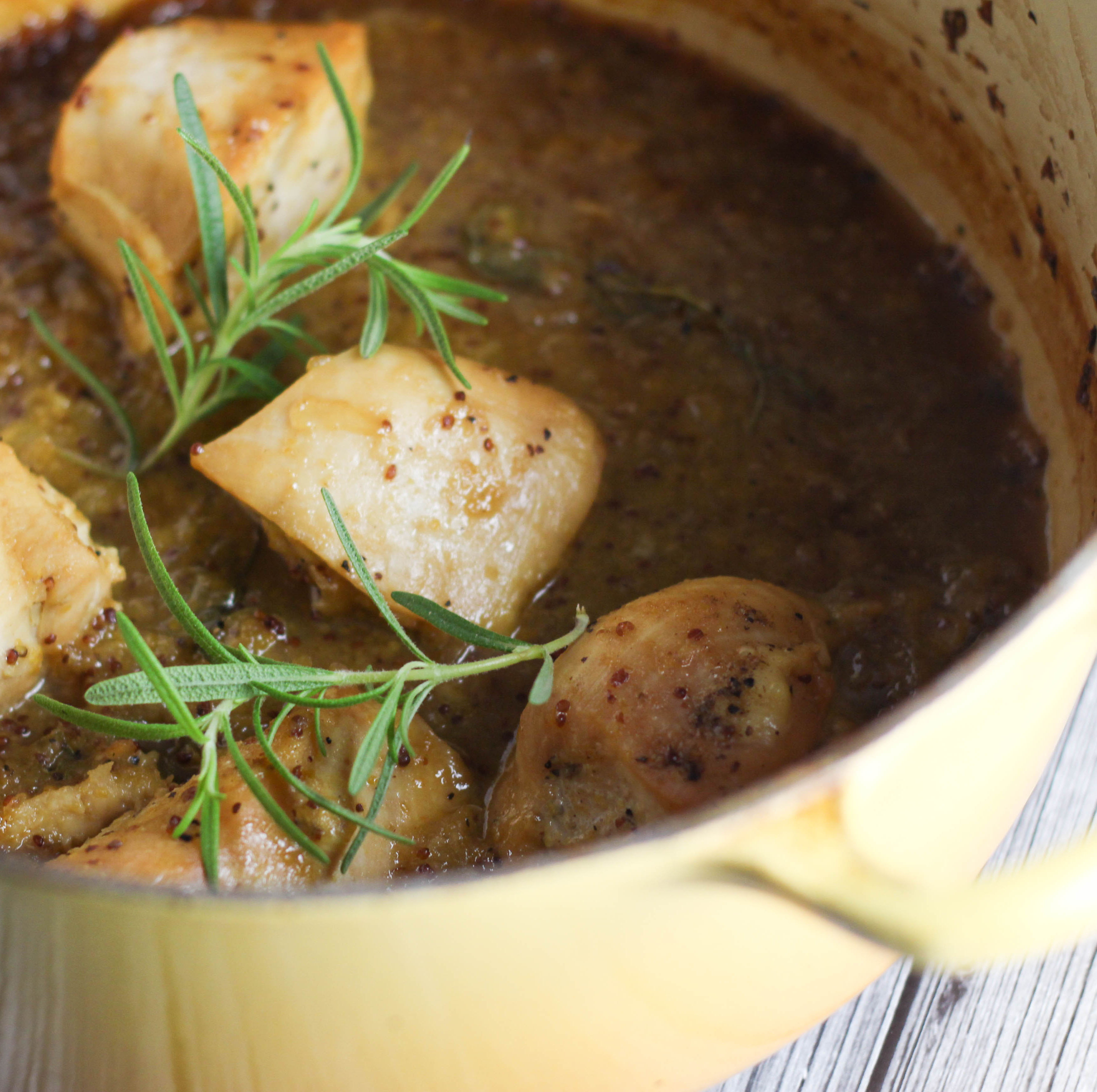 30Minute Honey Dijon Roasted Chicken Platings & Pairings