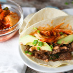 Korean Beef Tacos platingsandpairings.com