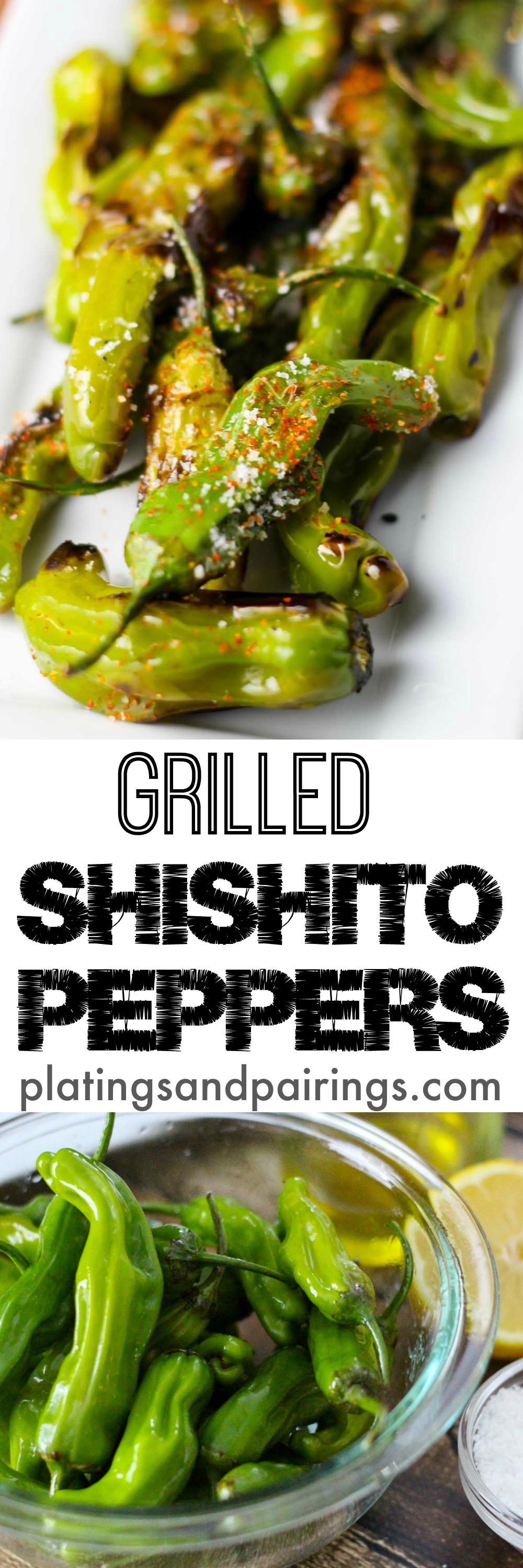 Grilled Shishito Peppers