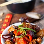 Slow Cooker Kung Pao Chicken | platingsandpairings.com