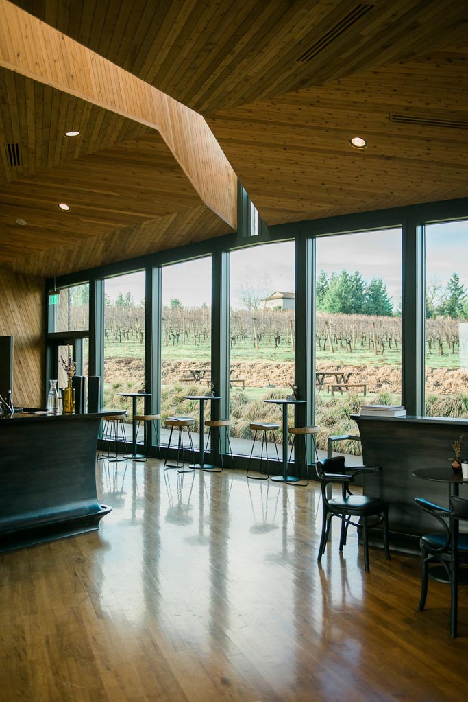 Sokol Blosser Winery in Oregon's Dundee Hills has architectural beauty and fantastic wines | platingsandpairings.com