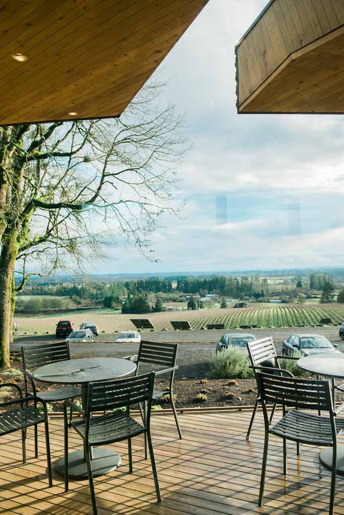 Sokol Blosser Winery in Oregon's Dundee Hills has architectural beauty and fantastic wines | platingsandpairings.com