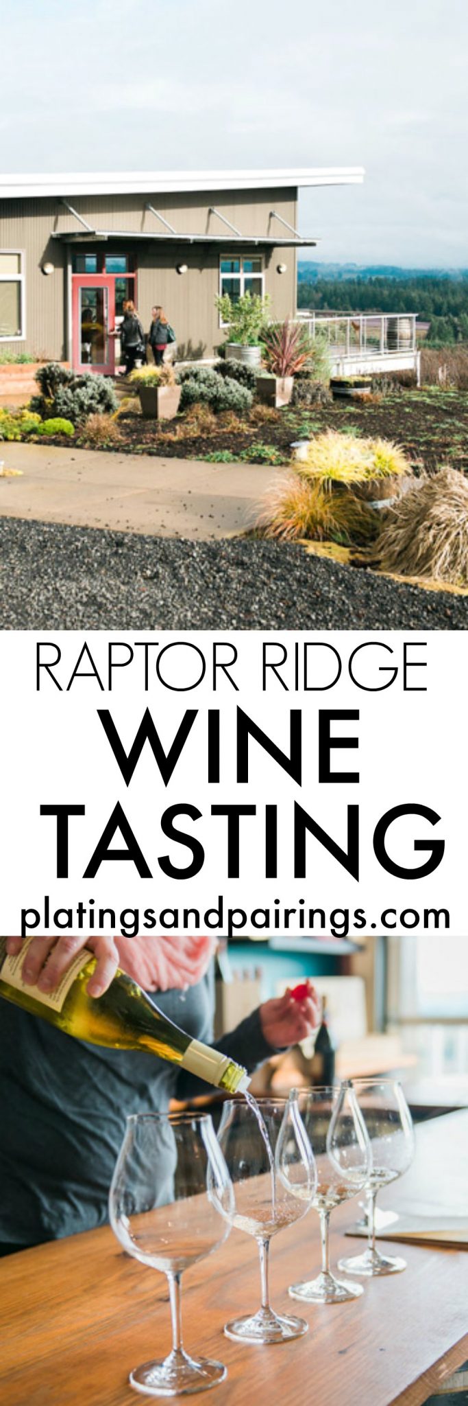 Raptor Ridge in Newberg, Oregon - A Day of Wine Tasting | platingsandpairings.com