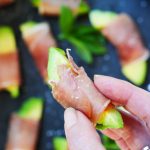 Prosciutto Wrapped Avocado Bites are the perfect party appetizer - It's easy to make, no-bake finger food and comes together in under 10 minutes! | platingsandpairings.com