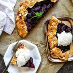 This rustic Blackberry Galette is a quick and easy dessert recipe that can be assembled in just 10 minutes using store-bought, refrigerated pie crust. | platingsandpairings.com