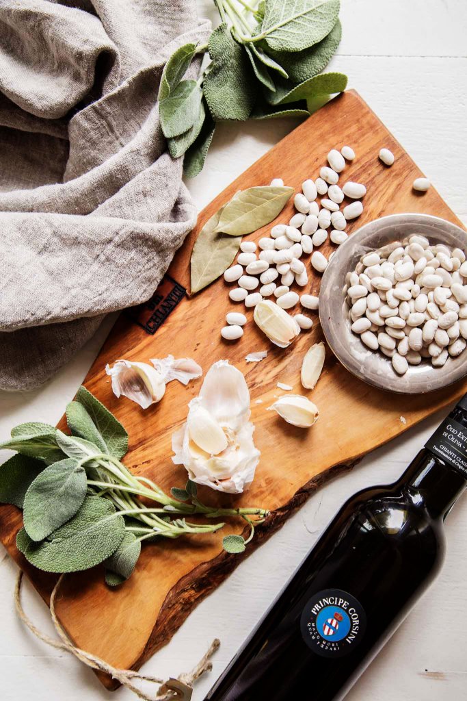 Ingredients for Italian White Beans