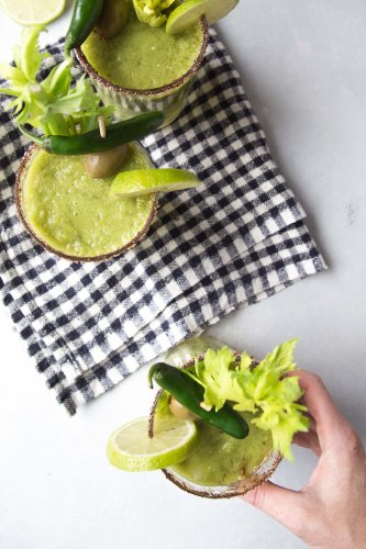 Green Bloody Mary (Tomatillo Bloody Mary Mix)