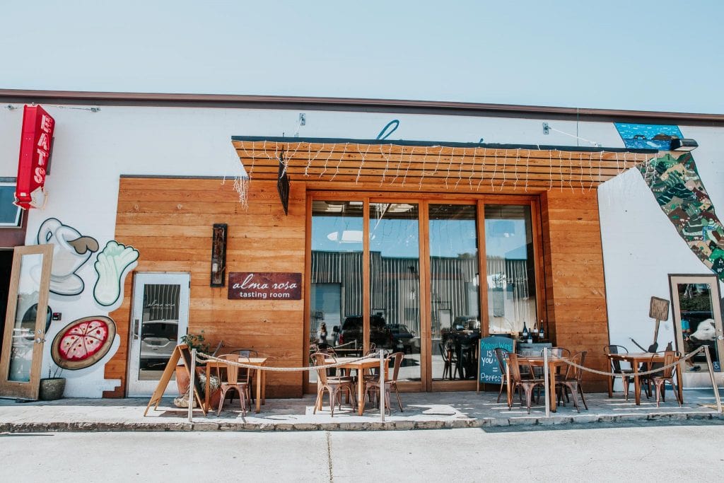Alma Rosa Tasting room.