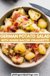 German potato salad pinterest image.