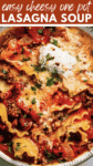 Lasagna Soup with Ricotta