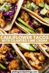 Cauliflower tacos pinterest image.