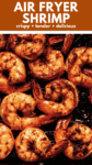 Healthy & Delicious Air Fryer Shrimp pin.