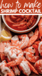 How to Cook Shrimp for Shrimp Cocktail pin.