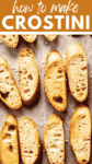 Easy Crostini Recipe pin