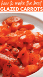 Easy Glazed Carrots Recipe pin