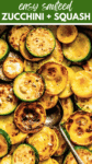 Simple Zucchini and Squash Skillet