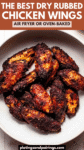 Dry Rub Chicken Wings Recipe