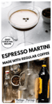 Espresso martini pinterest image.