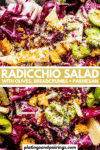 ITALIAN RADICCHIO SALAD PINTEREST IMAGE.