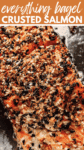 Easy Everything Bagel Salmon Recipe pin