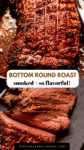 Easy Smoked Beef Roast pin
