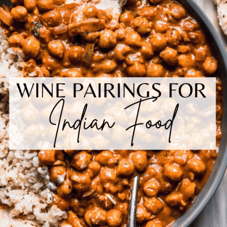 Wine pairings for indian food cover image.