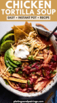 This Instant Pot Chicken Tortilla Soup Is So Flavorful