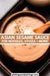 Sesame sauce pinterest image.