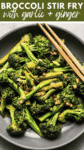 Easy Broccoli Stir Fry pin