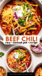 Easy Instant Pot Chili