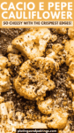 Crispy Cauliflower with Pecorino and Black Pepper