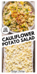 Low Carb Cauliflower Potato Salad