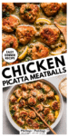 Chicken Piccata Meatballs