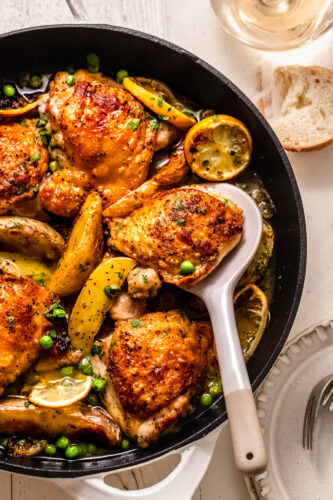 Chicken Vesuvio