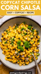 Chipotle Corn Salsa Recipe