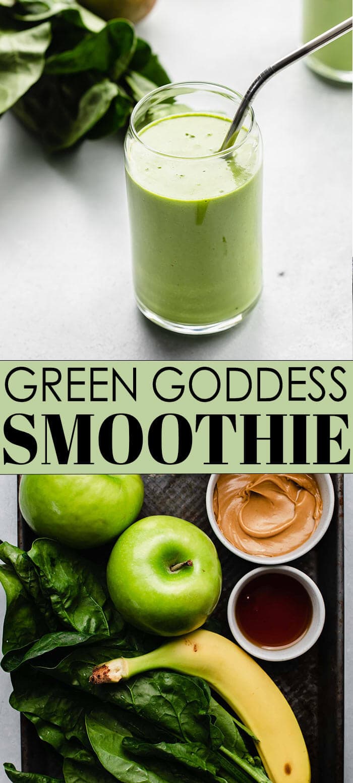 Green Goddess Smoothie (Easy & Healthy) Recipe Platings + Pairings