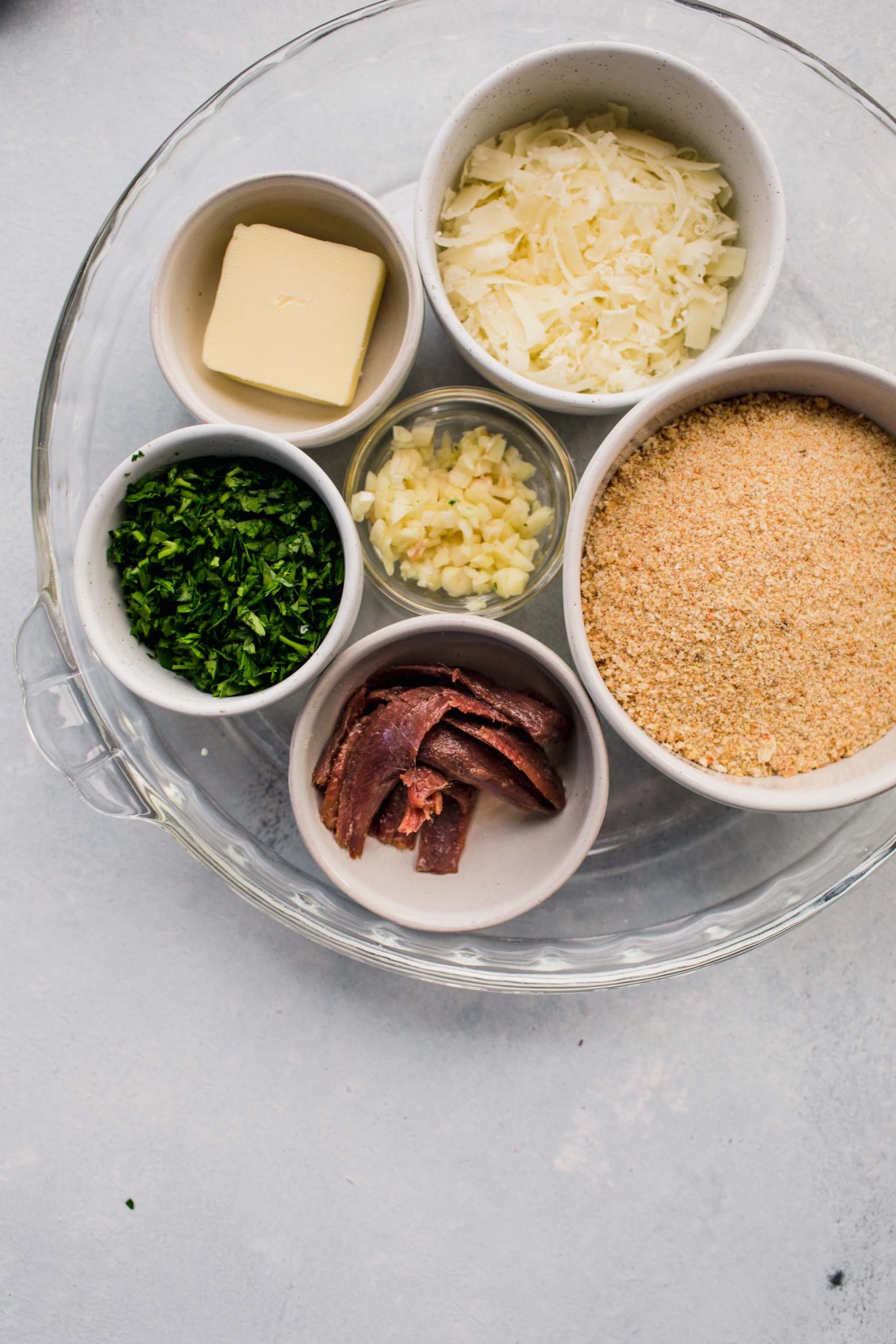 Stuffed Artichoke Hearts with Breadcrumbs & Parmesan