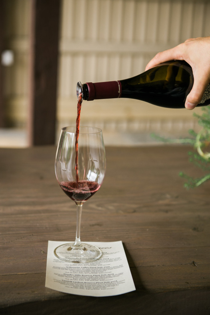 Dundee, Oregon Wine Tasting Platings + Pairings