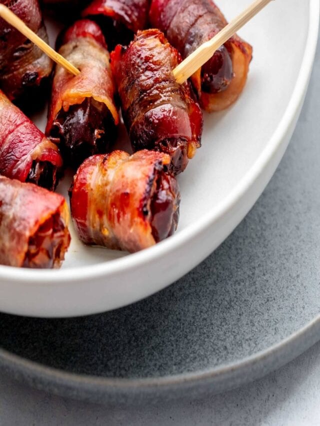 How to Make Bacon Wrapped Dates (EASY Appetizer Recipe) Platings + Pairings