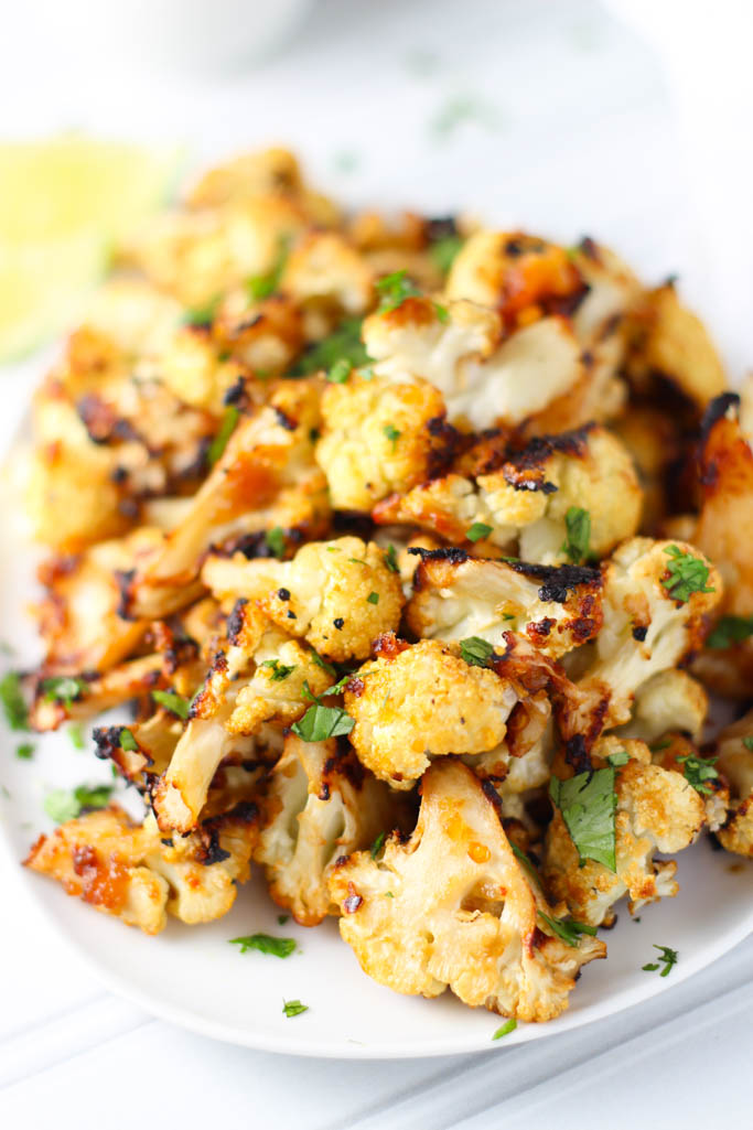 Miso Roasted Cauliflower Platings + Pairings