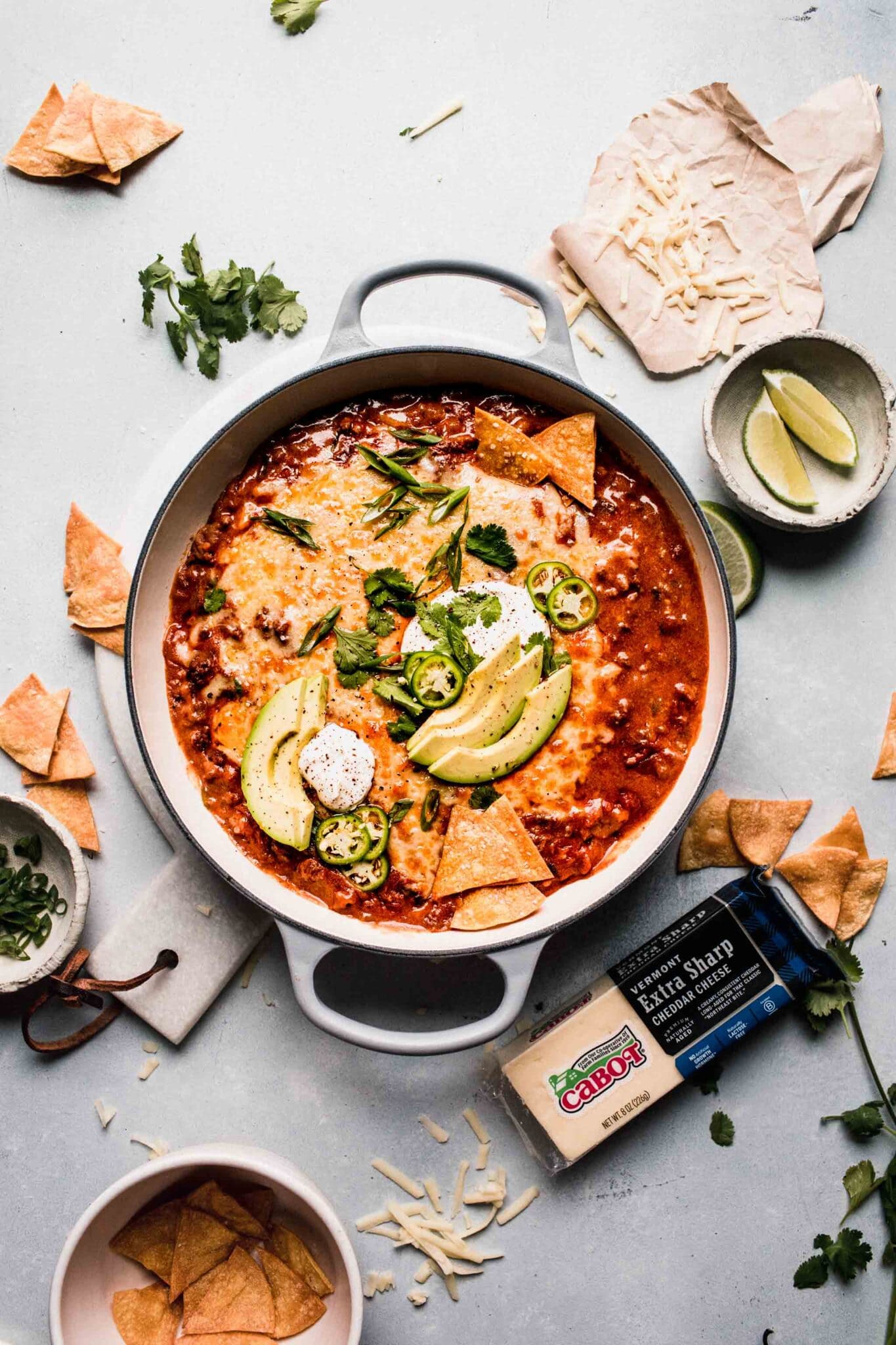 Cheesy Enchilada Dip Recipe (with Ground Beef)