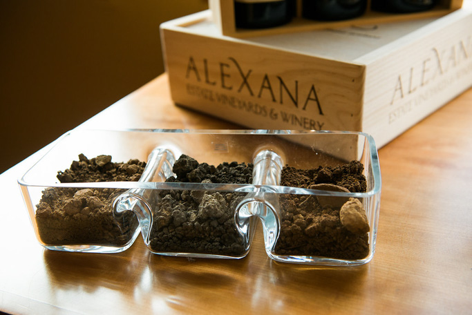 Alexana Winery in Newberg, Oregon, is a quick 30-minute drive from Portland. It's the perfect place to enjoy a diverse tasting of Willamette Valley wines | platingsandpairings.com