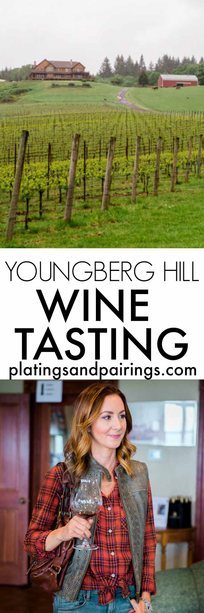 Youngberg Hill Vineyard believes in producing unmanipulated wines - allowing the true nature of the vintage to shine through. Visit them in McMinnville, Oregon for a tasting of Pinot Noir, Pinot Gris and Pinot Blanc | platingsandpairings.com