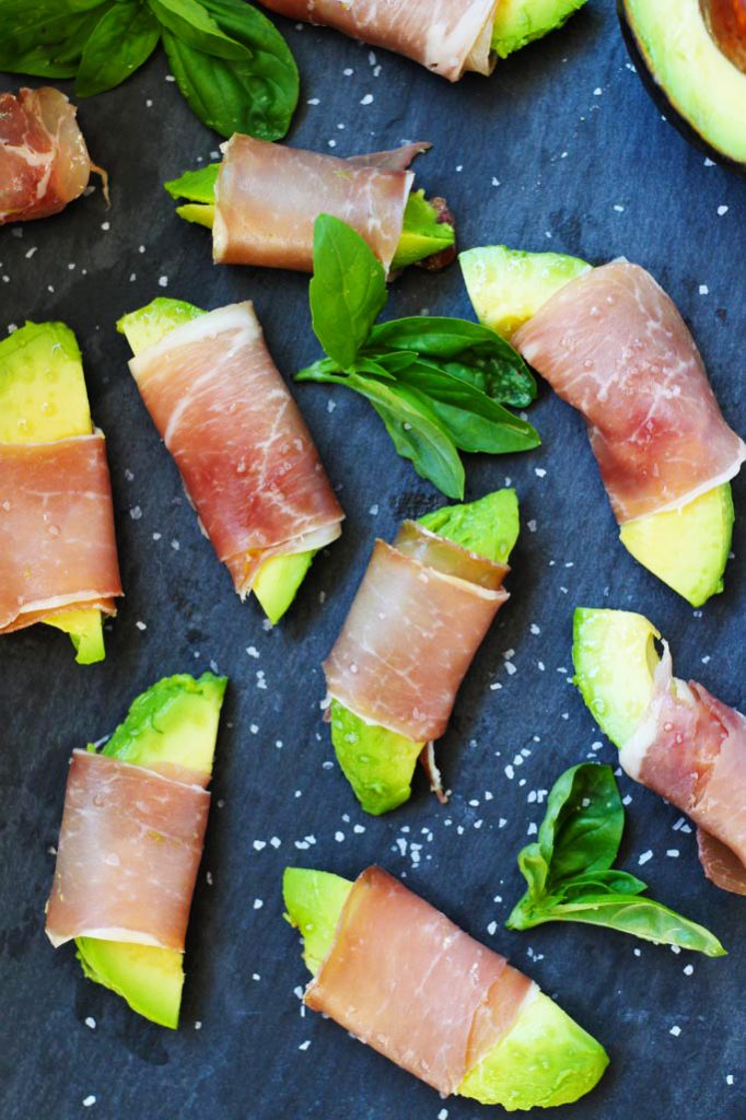 Prosciutto Wrapped Avocado Bites Platings + Pairings