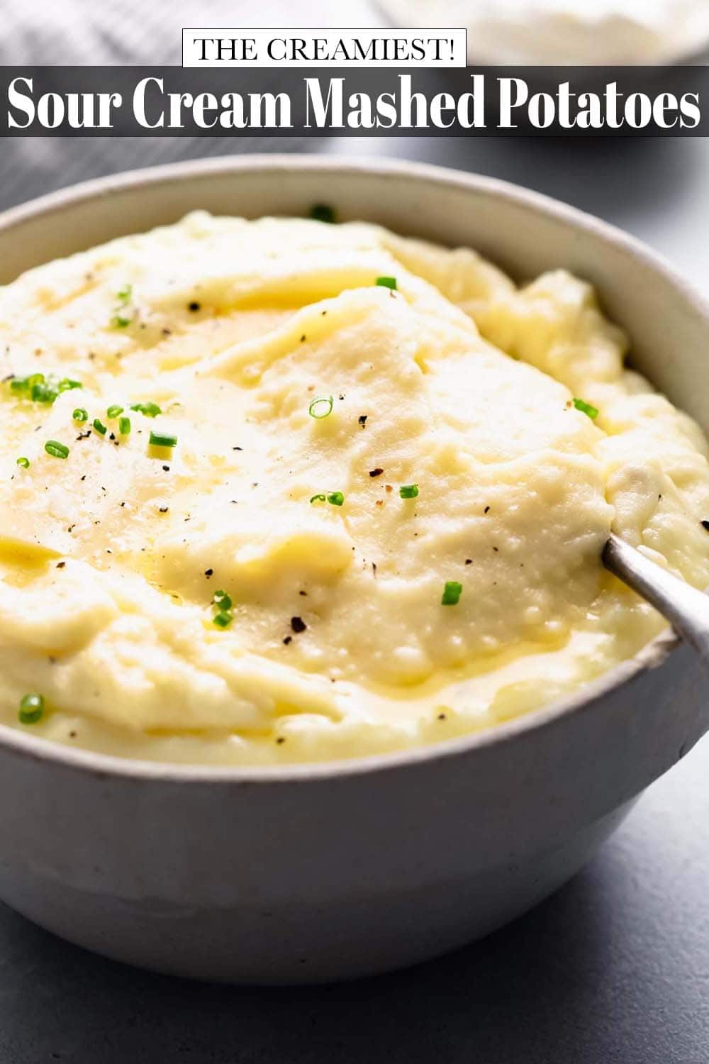 Easy Homemade Mashed Potatoes with Sour Cream