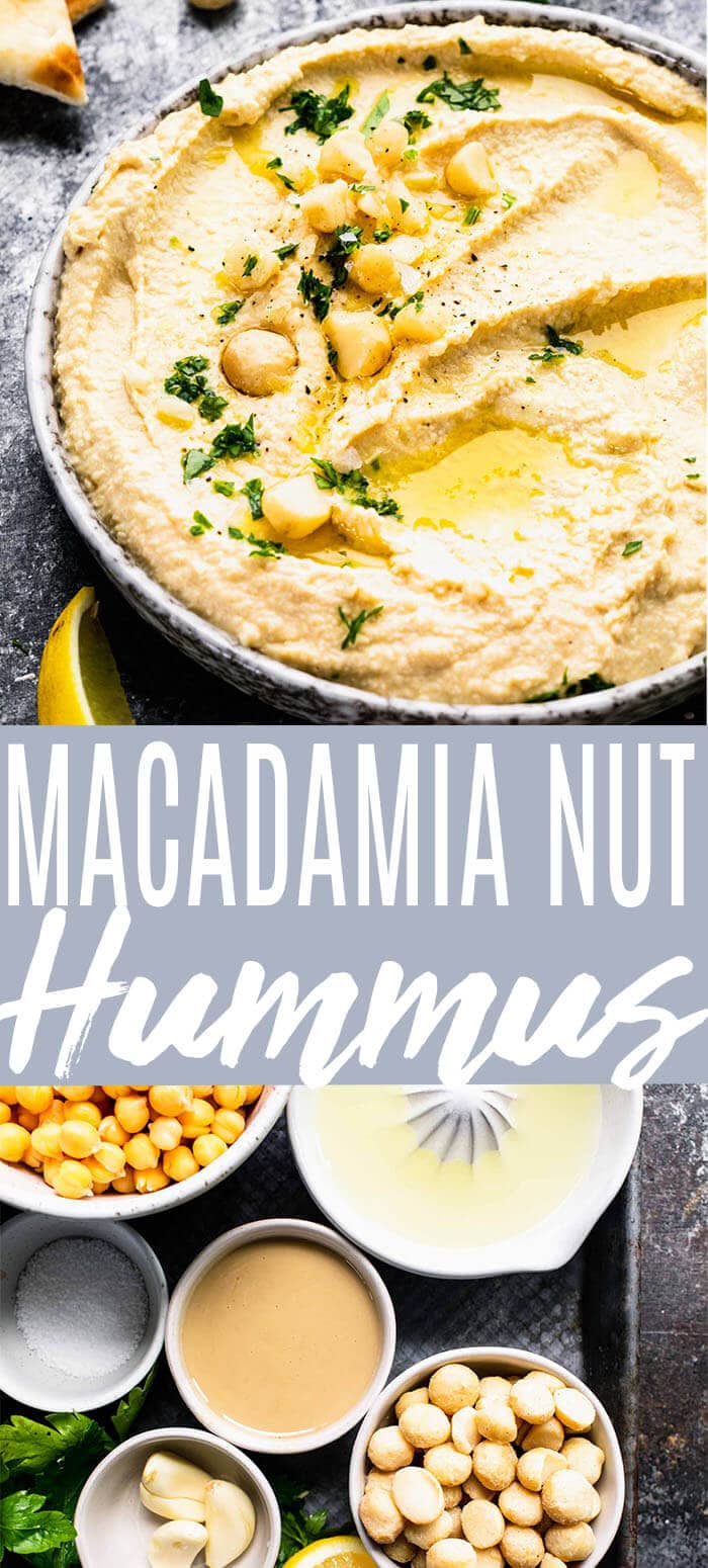 Macadamia Nut Hummus + VIDEO Platings + Pairings
