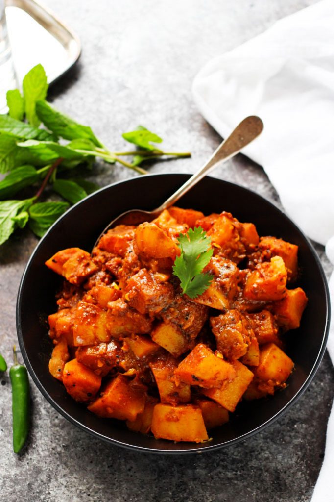 Potato Vindaloo Curry Recipe | Platings + Pairings