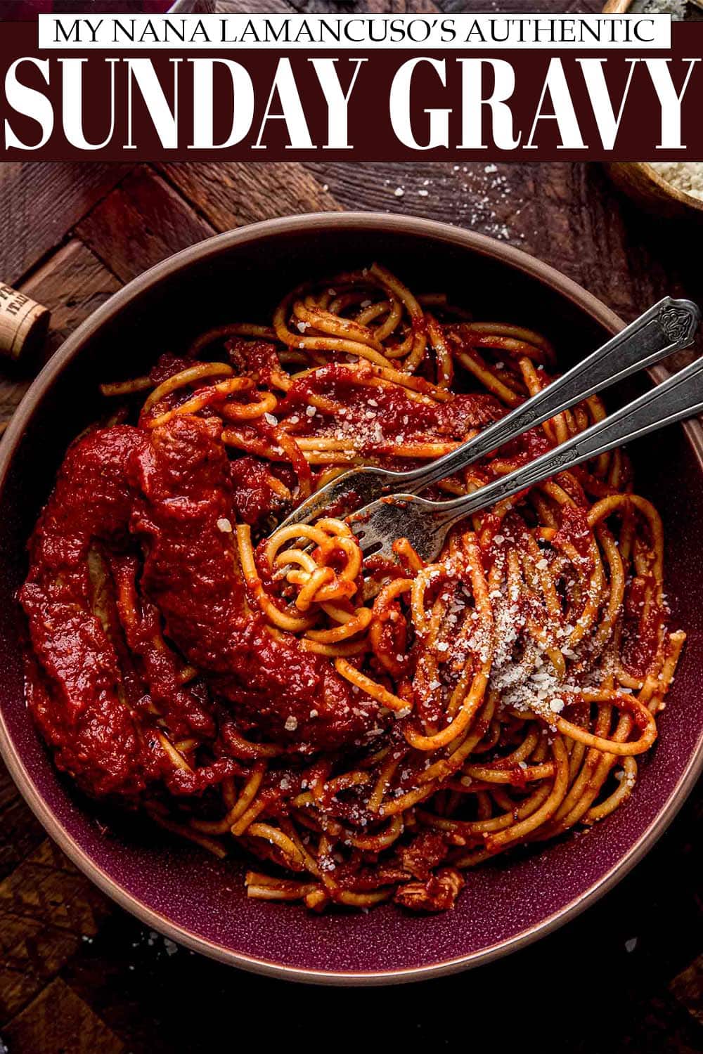 Italian Sunday Gravy Recipe (Nana's Sunday Sauce)