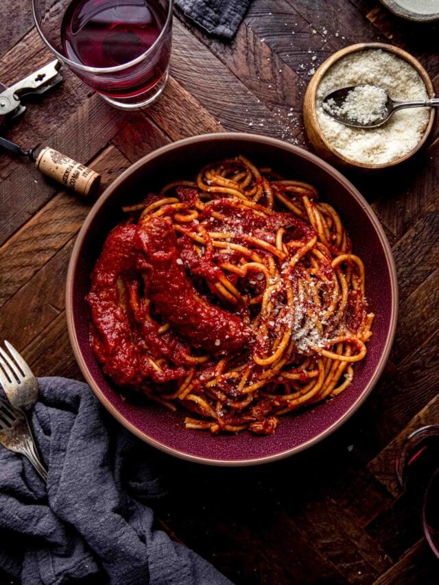 Authentic Italian Sunday Sauce Platings + Pairings