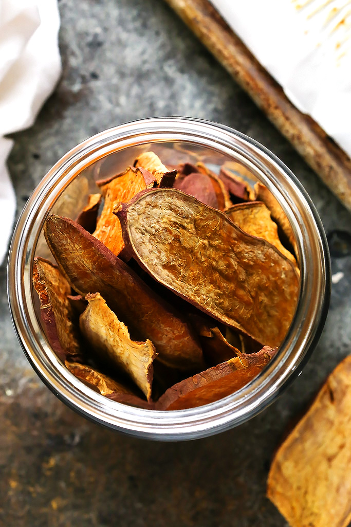 baked sweet potato dog treats